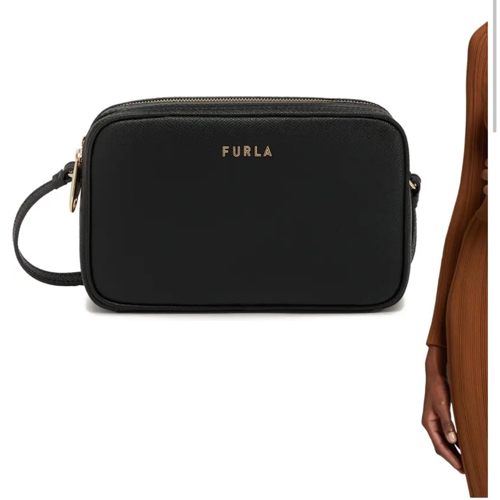 Furla Large Crossbody - Black